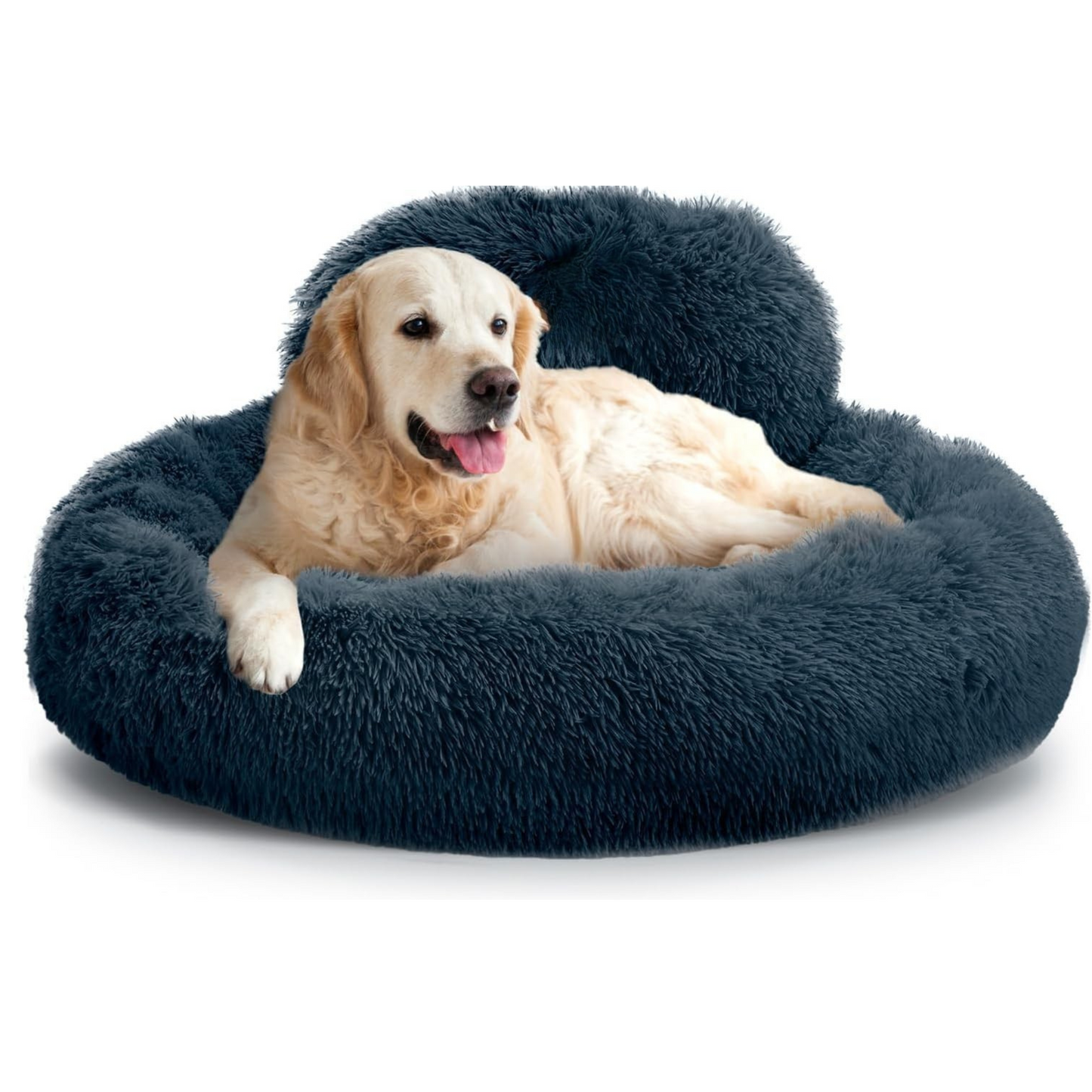 Cama Mascota Grande Antiestrés Y Ronquido