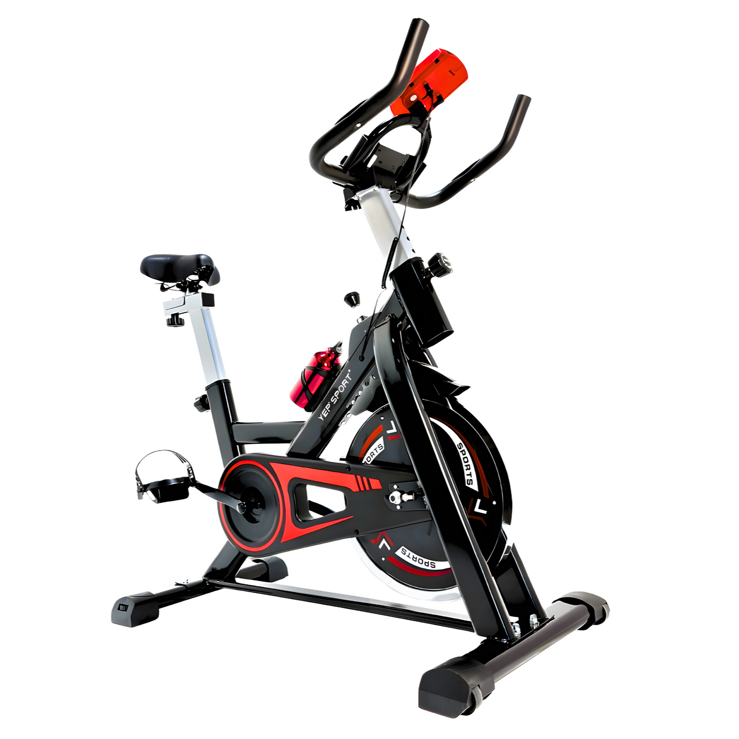 Bicicleta Spinning Rueda Inercia 13 Kg Yep1054 Negro