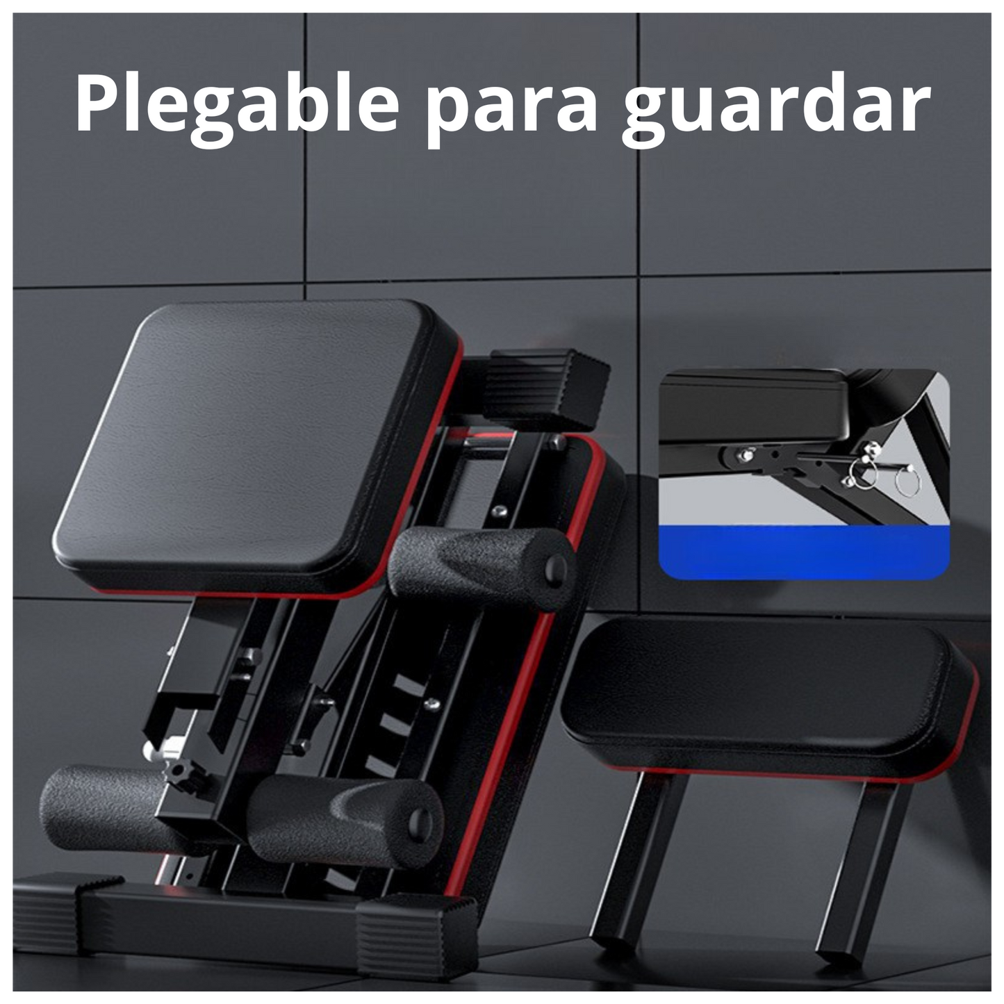 Banca Abdominal y Pesas Yep1031 Inclinación