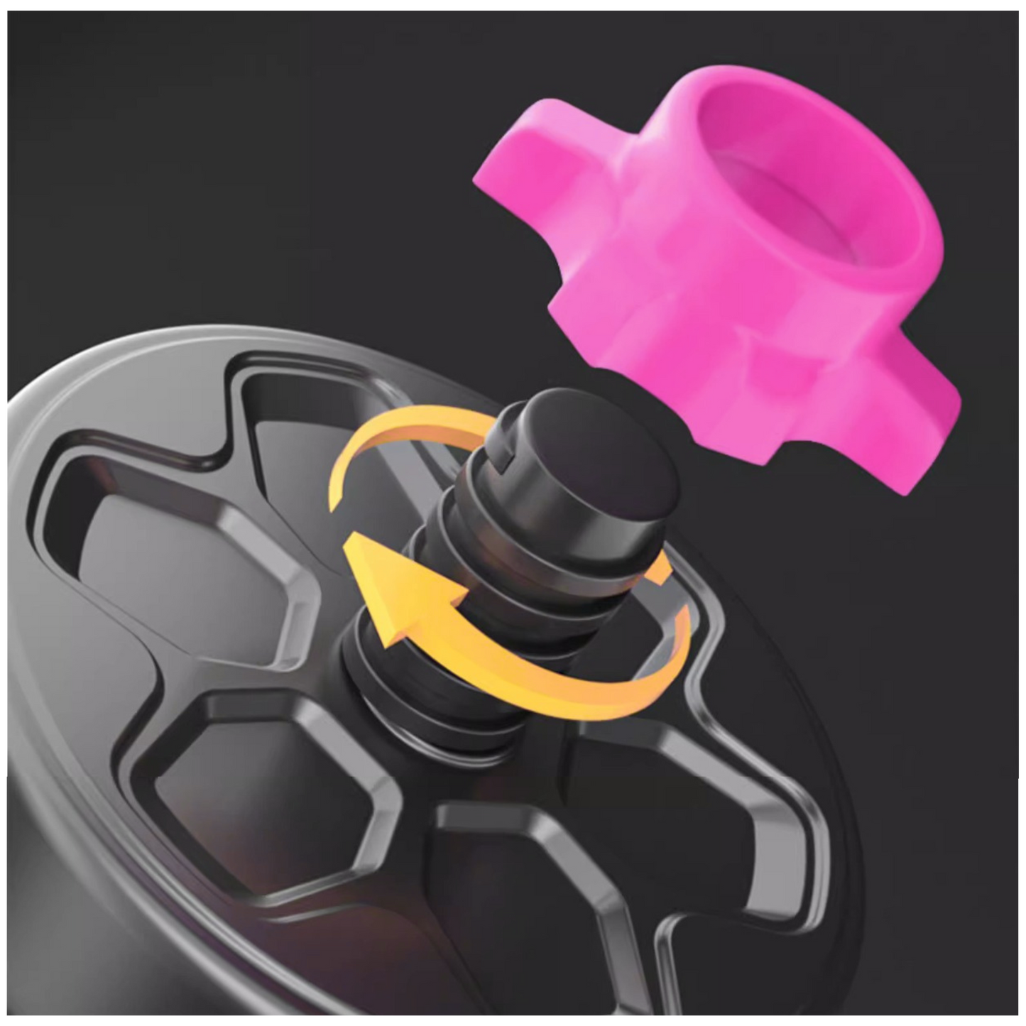 Set Mancuernas Ajustables Barra Rusa Kettlebell Pink