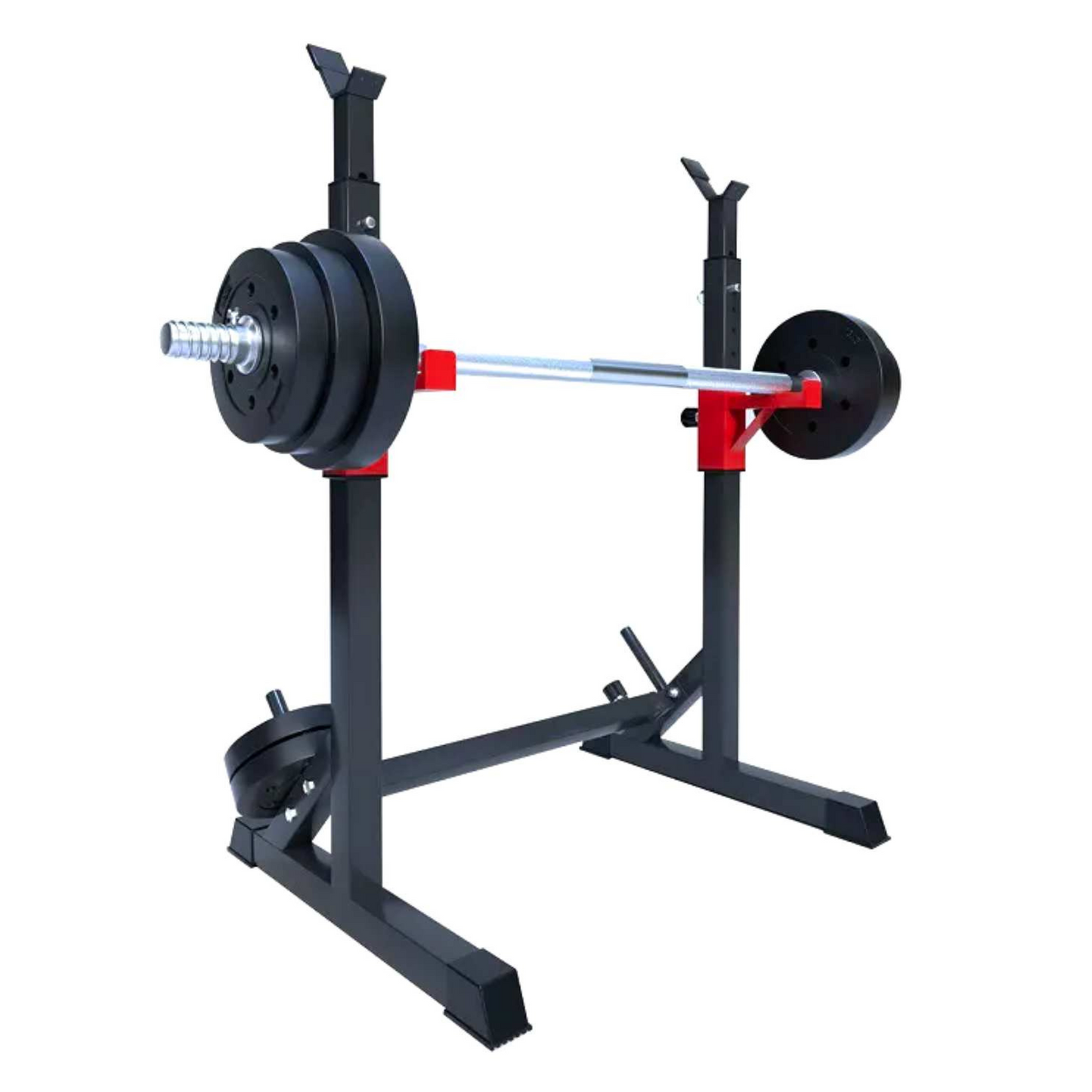 Rack Squat Sentadillas Ajustable Barra Pesas Pre Y Olimpica