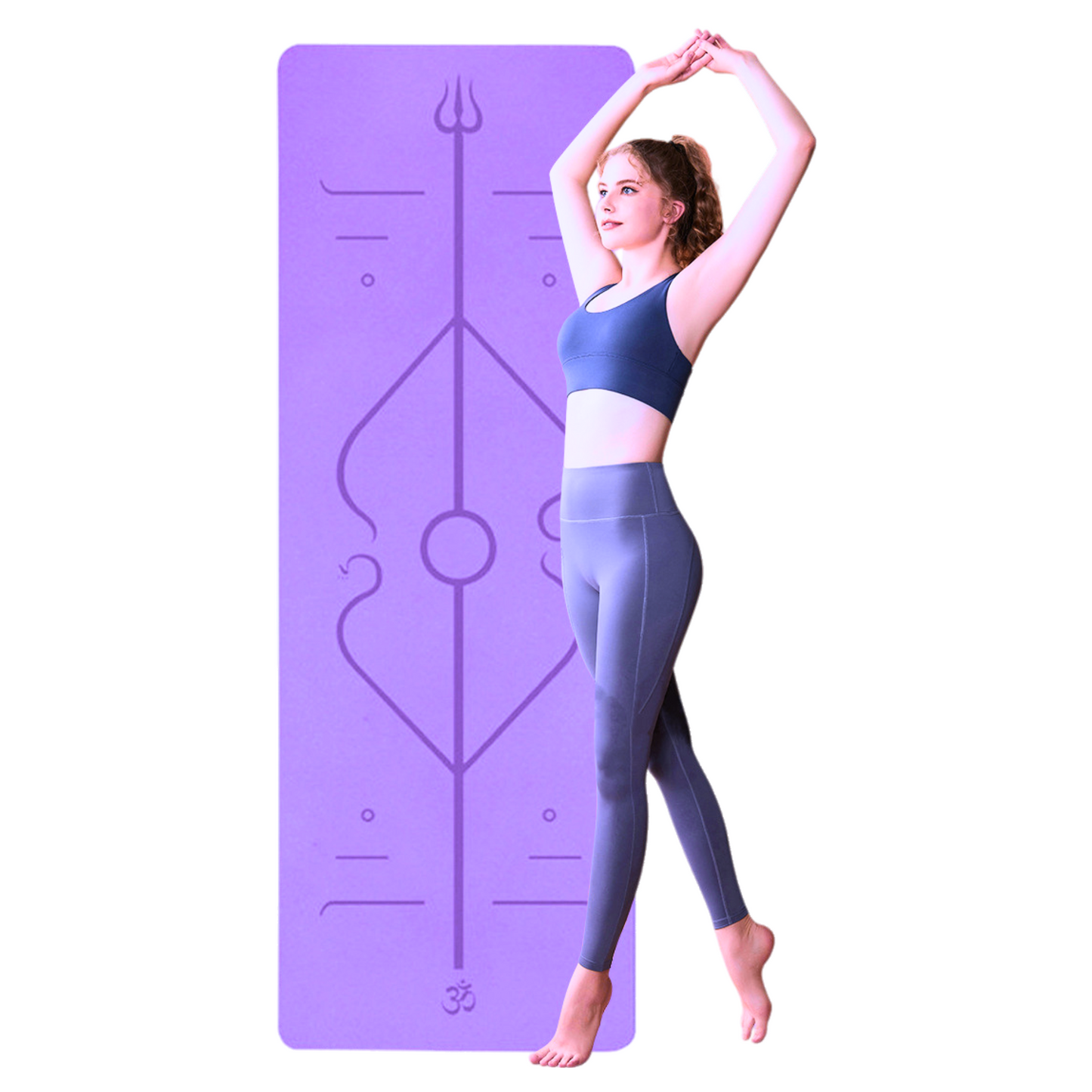 Mat De Yoga 6 mm Ecologico Biodegradable