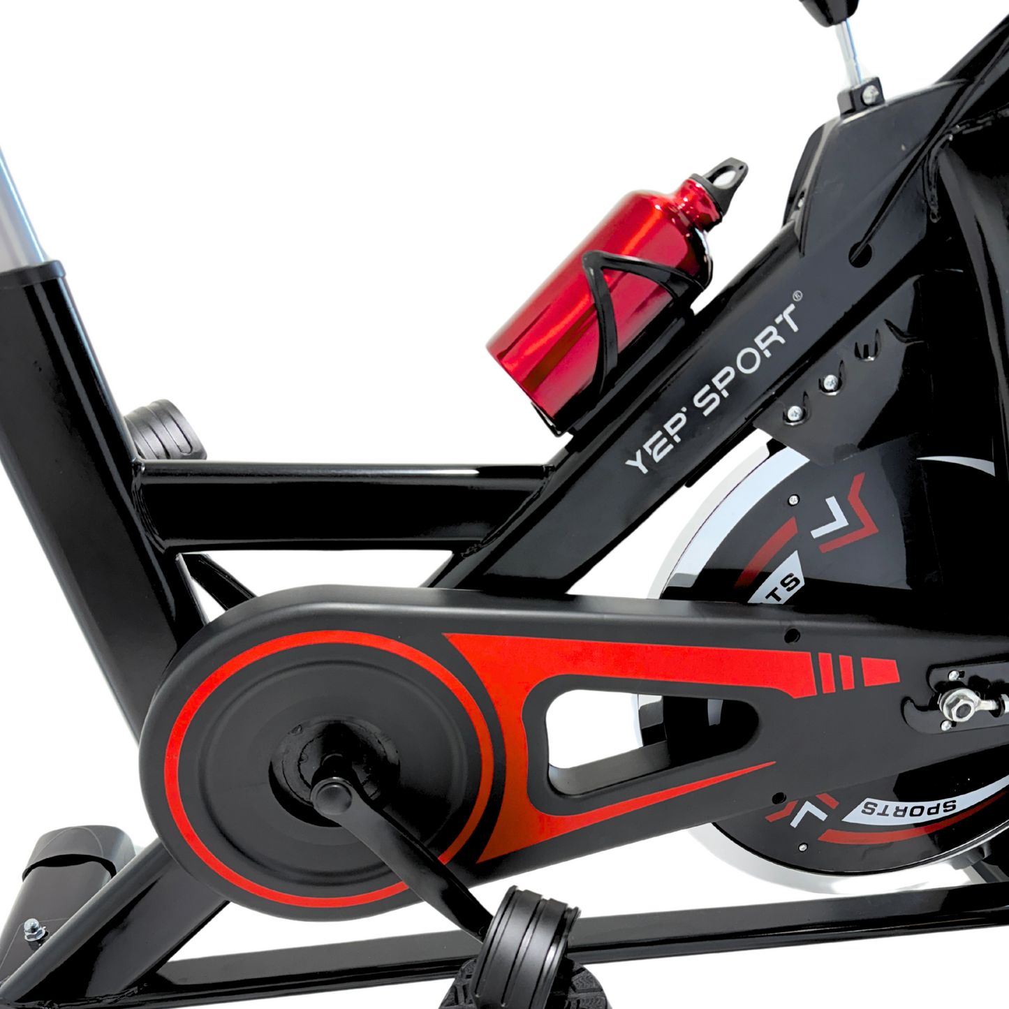 Bicicleta Spinning Rueda Inercia 13 Kg Yep1054 Negro