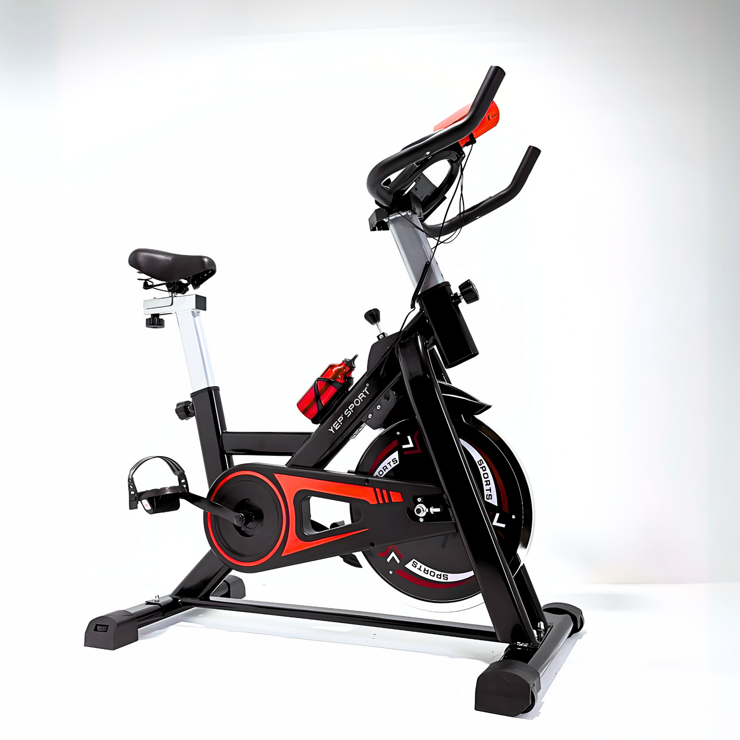 Bicicleta Spinning Rueda Inercia 13 Kg Yep1054 Negro