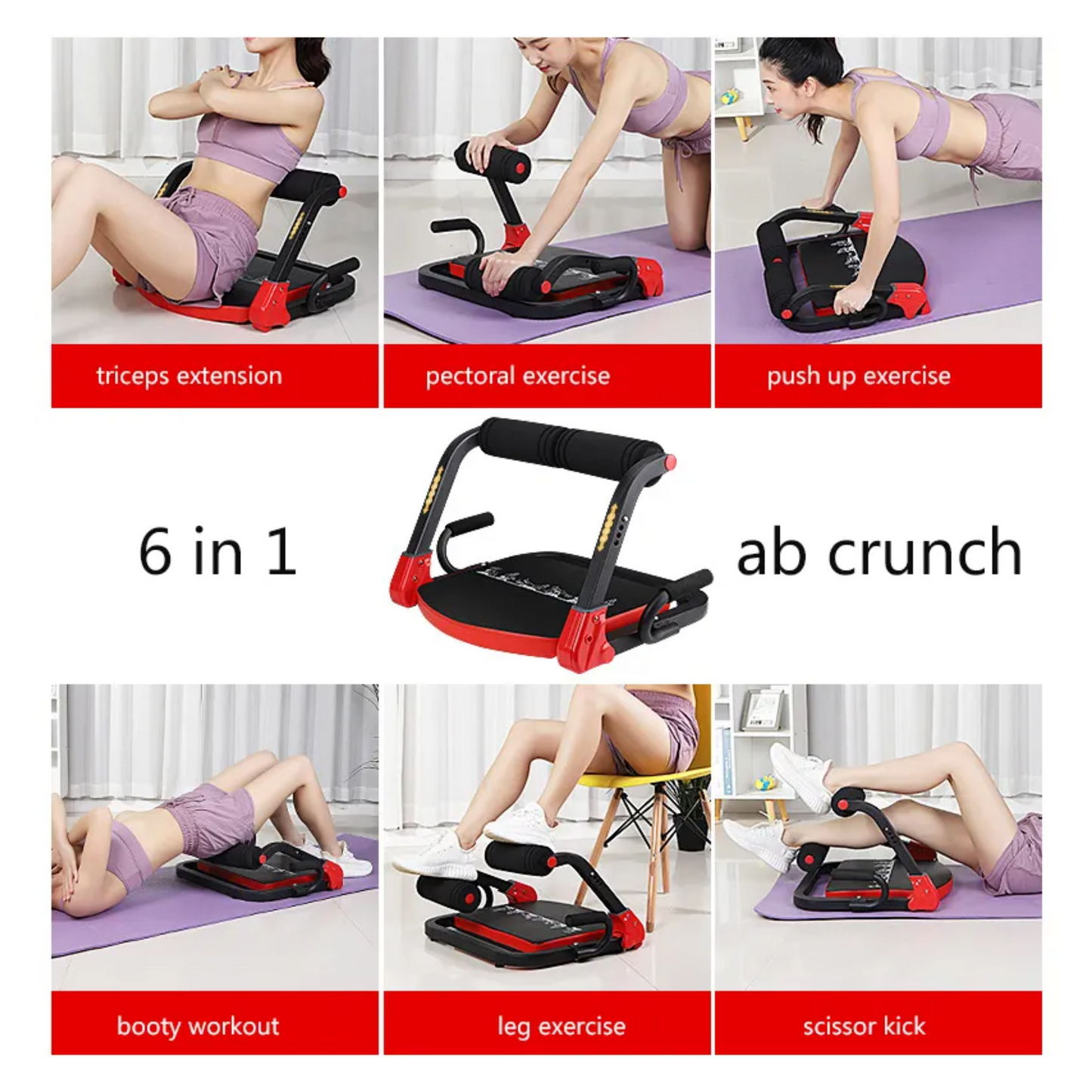 Máquina Abdominales Ejercicios Ab Crunch