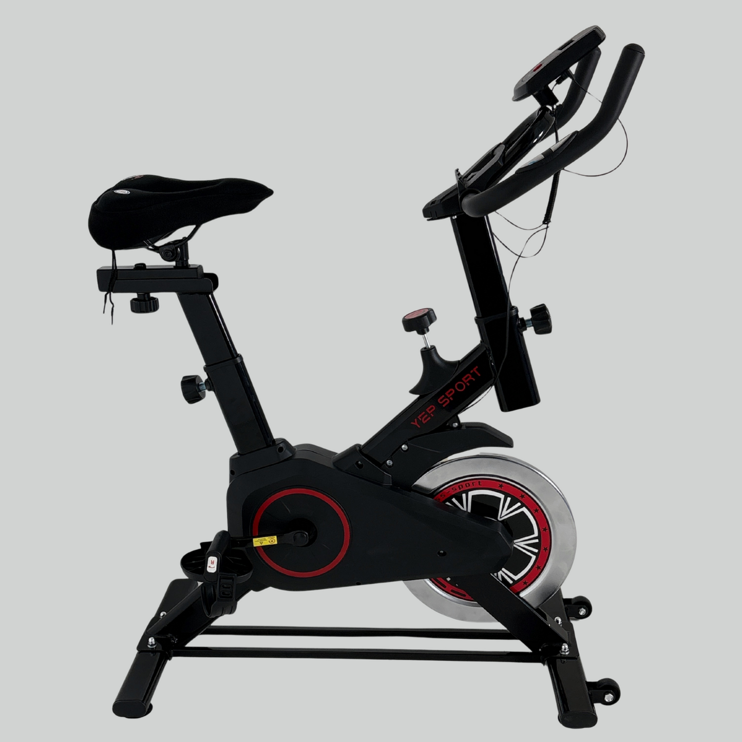 Bicicleta Spinning Estática con Monitor Yepsport