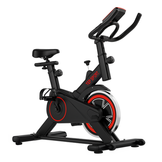 Bicicleta Spinning Estática con Monitor Yepsport