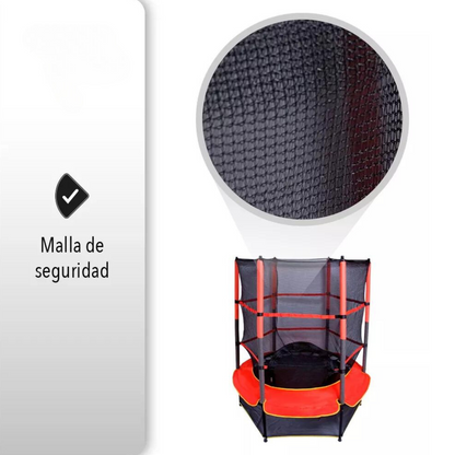Cama Elástica Saltarina Trampolin Para Niños 1.4m