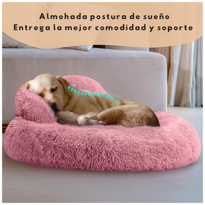 Cama Mascota Grande Antiestrés Y Ronquido