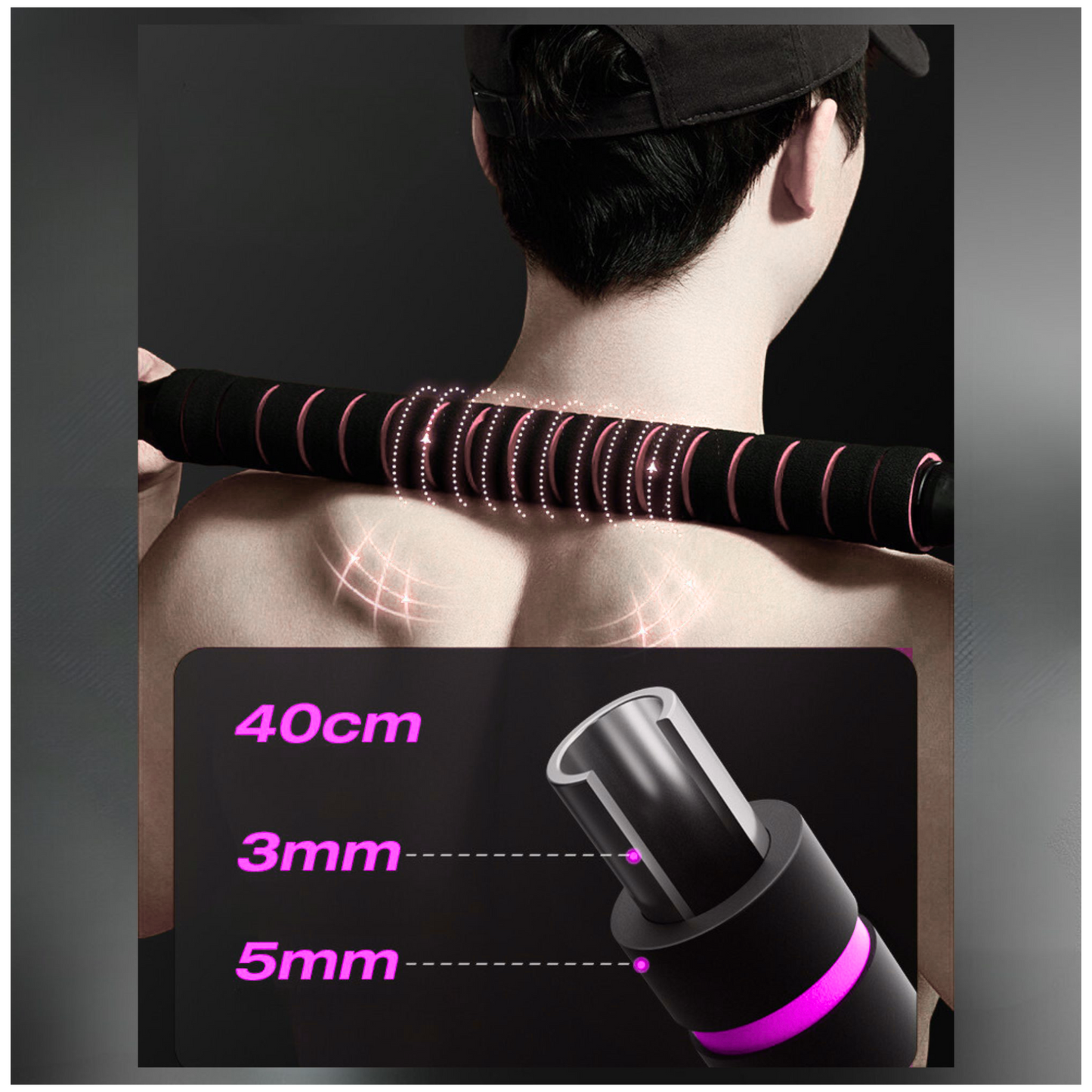 Set Mancuernas Ajustables Barra Rusa Kettlebell Pink