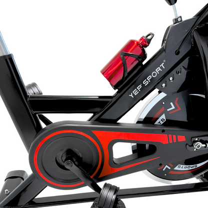 Bicicleta Spinning Rueda Inercia 13 Kg Yep1054 Negro
