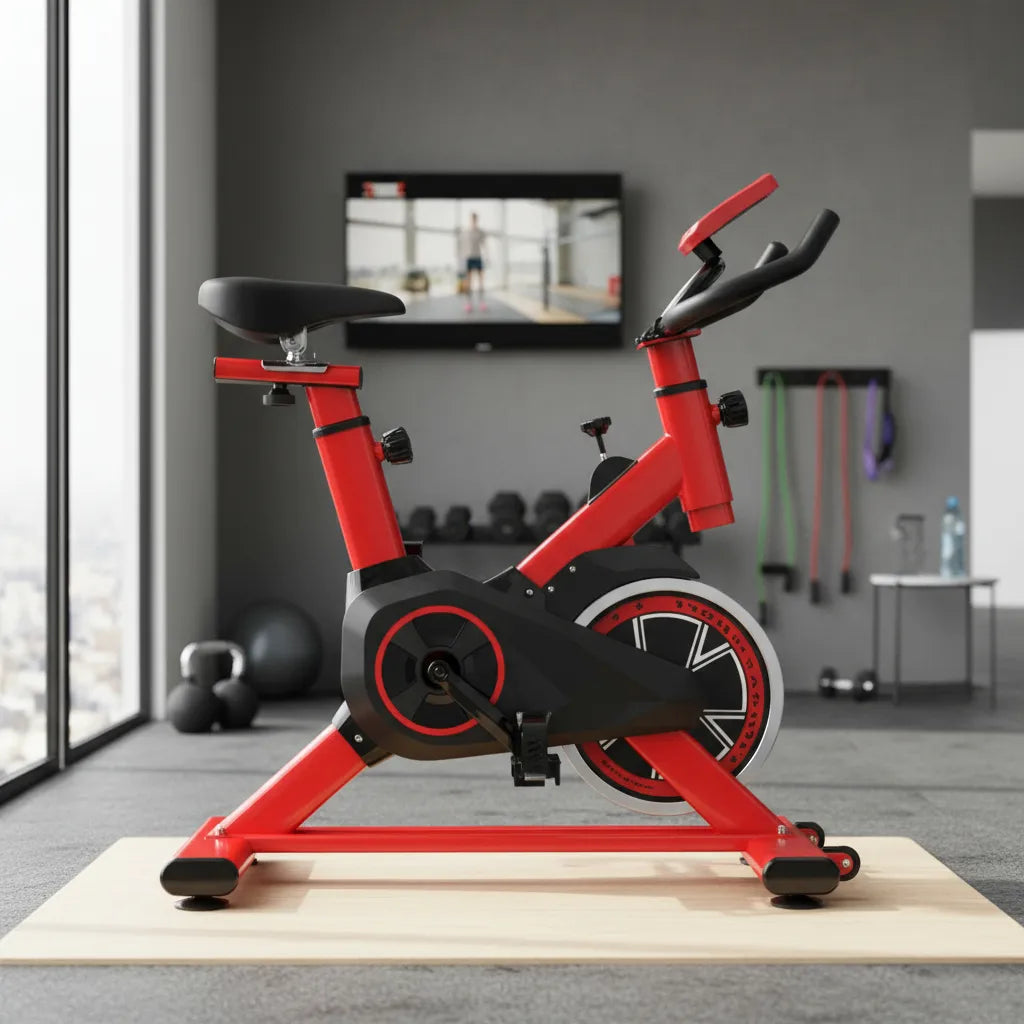 Bicicleta Spinning 6kg Resistencia Yepsport Red