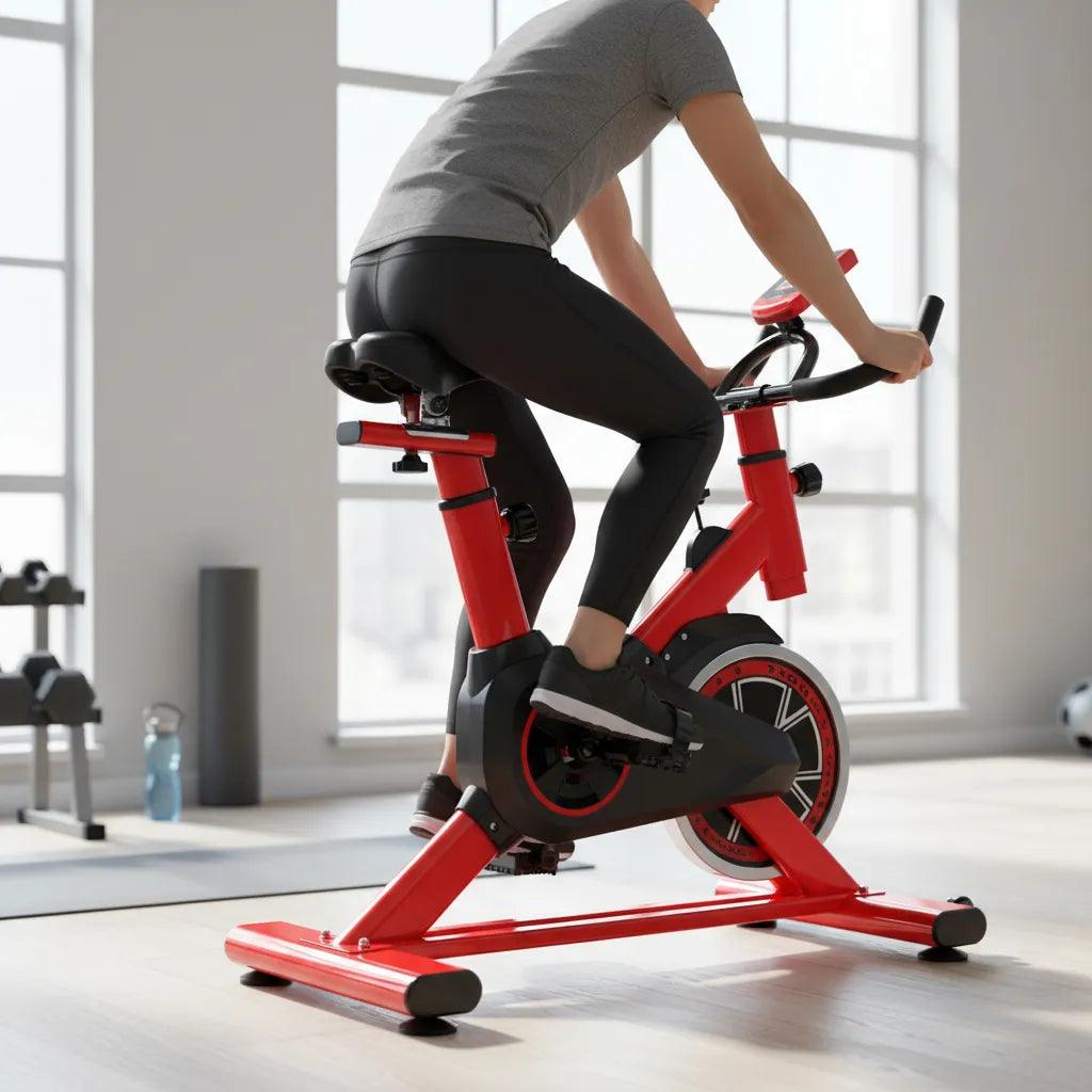 Bicicleta Spinning 6kg Resistencia Yepsport Red